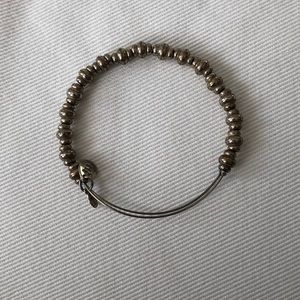 Alex Ani adjustable silver bracelet